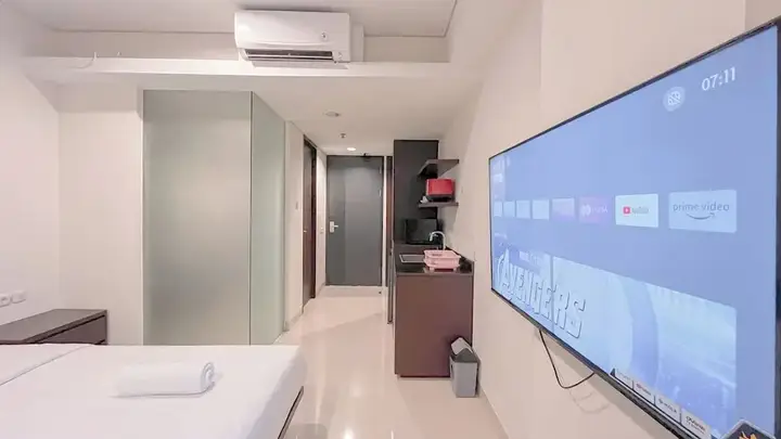 Luxury Studio Apartment (No Kitchen) At Skales Residence Nusa Dua Bali — фото 5