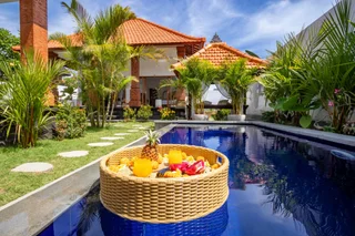 Керобокан: Вилла Новая частная,Огромный бассейн, Чангу, View Bali