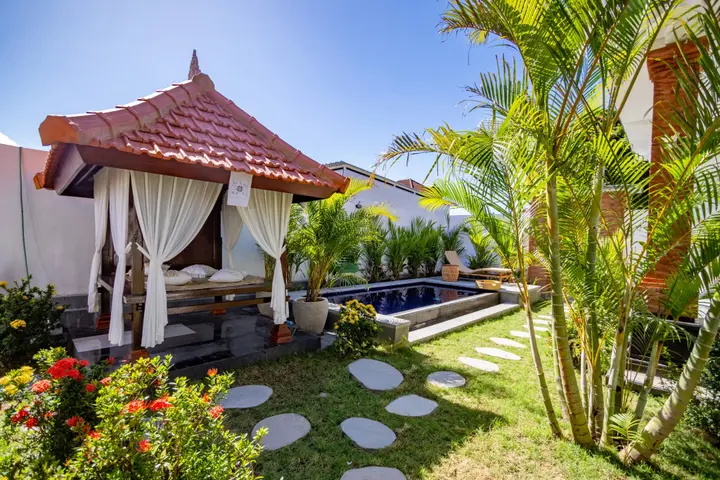 Керобокан: Вилла Новая частная,Огромный бассейн, Чангу, View Bali