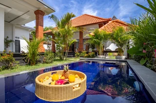 Керобокан: Вилла Новая частная,Огромный бассейн, Чангу, View Bali