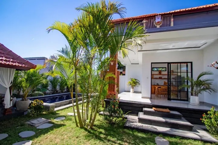 Керобокан: Вилла Новая частная,Огромный бассейн, Чангу, View Bali