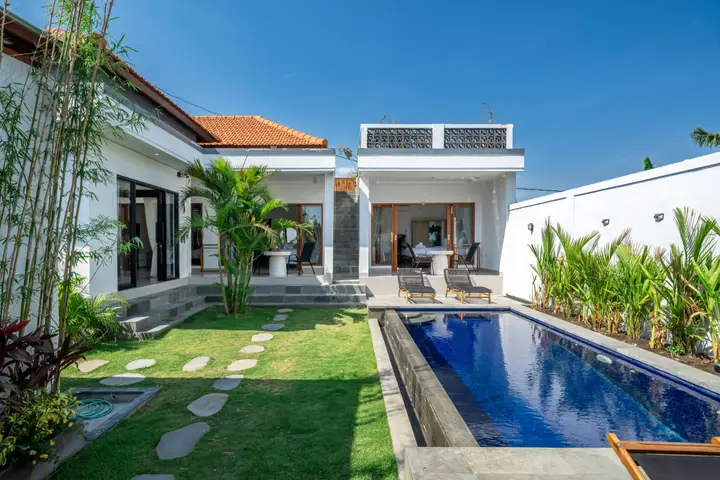 Вилла Частная стильная, терраса на крыше, пляж, View Bali 2 — фото 1