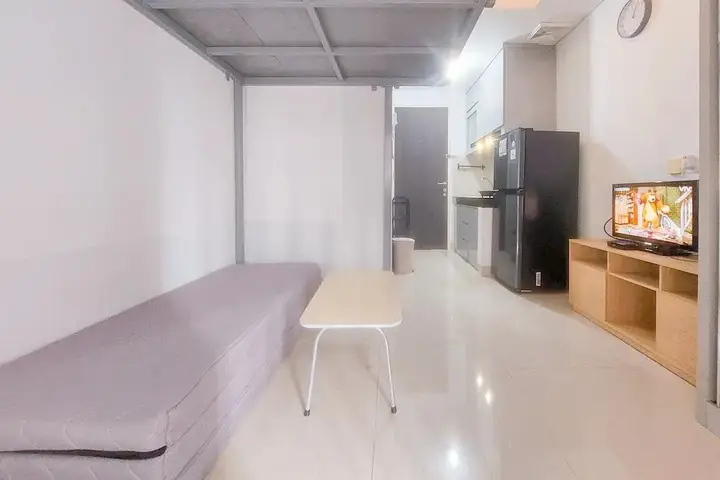 Fully Furnished Studio With Mezzanine Bed At Serpong Garden Apartment — фото 6