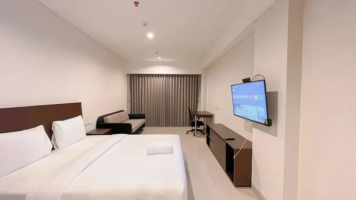 Беноа: Serene Studio (No Kitchen) Space Skales Residence Nusa Dua Bali Apartment