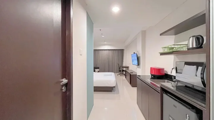 Беноа: Serene Studio (No Kitchen) Space Skales Residence Nusa Dua Bali Apartment