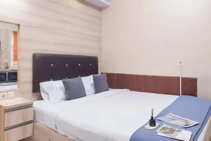 Cozy And Simply Look Studio (No Kitchen) Apartment Aeropolis Residence — фото 2