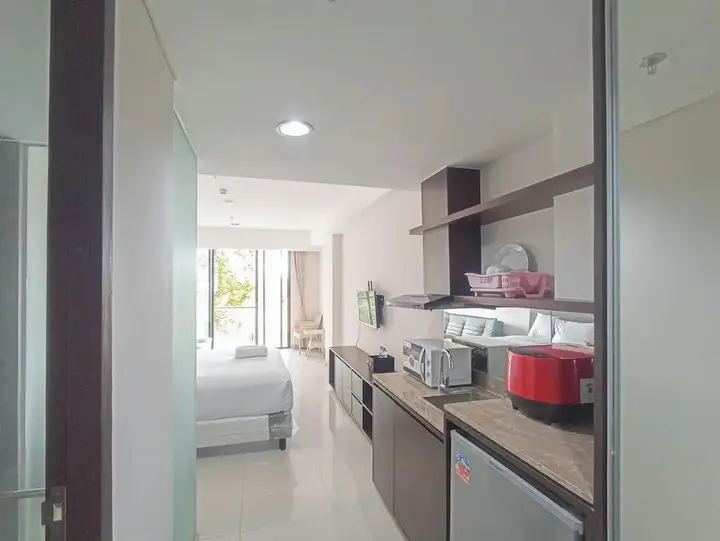 Modern Look Studio (No Kitchen) at Skales Residence Nusa Dua Bali Apartment — фото 3