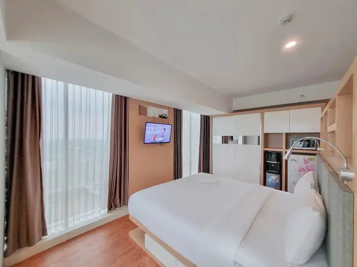 Contemporary Studio No Kitchen Apartment Mataram City — фото 3