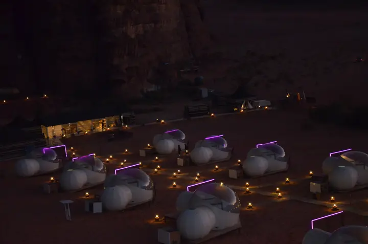 Вади-Рум: Кемпинг Wadi Rum Night Luxury