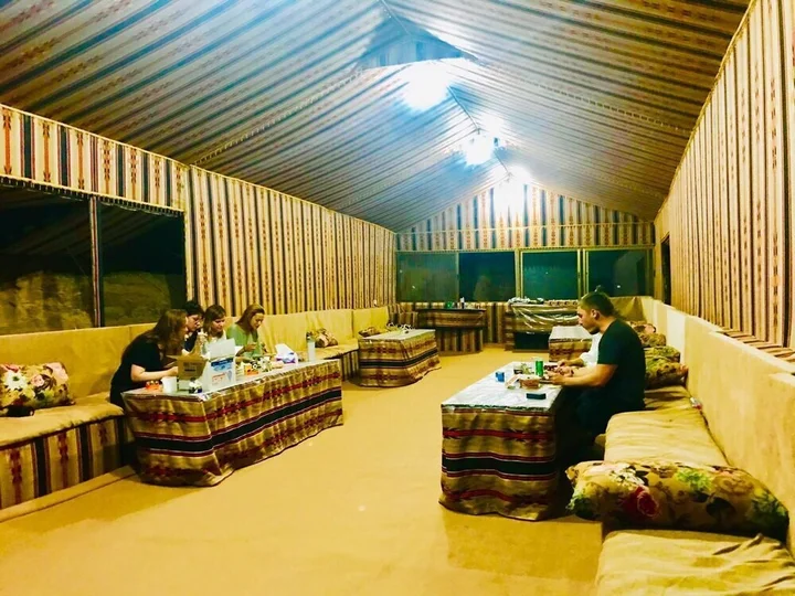 Вади-Рум: Bedouin habits tours camp