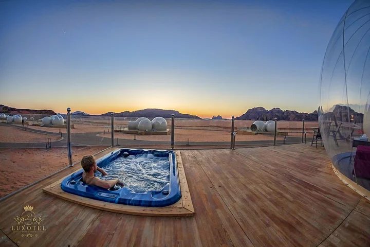 Вади-Рум: Кемпинг Wadi Rum Bubble Luxotel