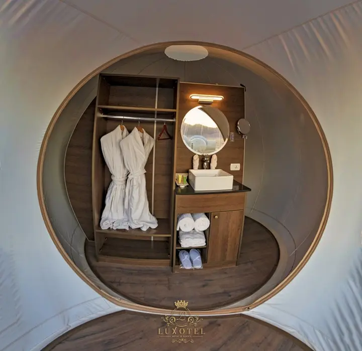 Вади-Рум: Кемпинг Wadi Rum Bubble Luxotel