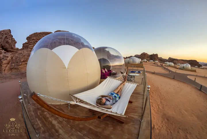 Вади-Рум: Кемпинг Wadi Rum Bubble Luxotel