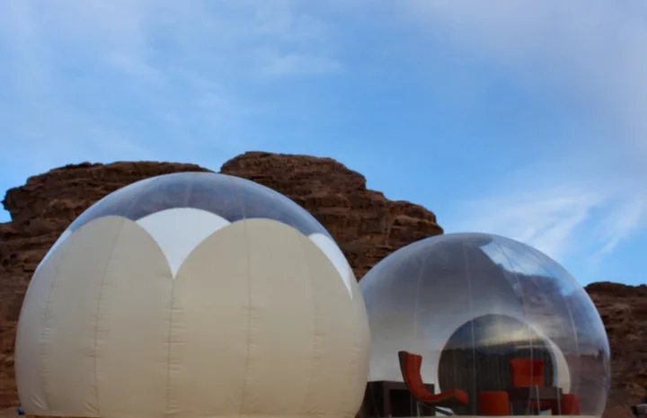 Вади-Рум: Кемпинг Wadi Rum Bubble Luxotel