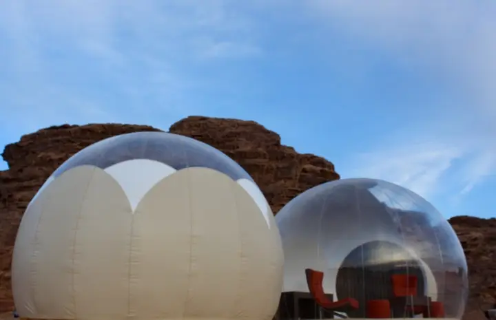 Вади-Рум: Кемпинг Wadi Rum Bubble Luxotel