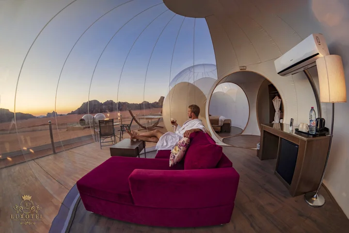 Вади-Рум: Кемпинг Wadi Rum Bubble Luxotel