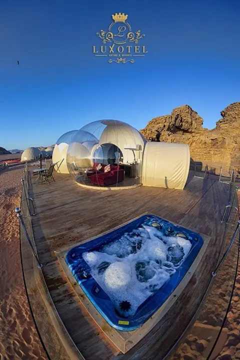 Вади-Рум: Кемпинг Wadi Rum Bubble Luxotel