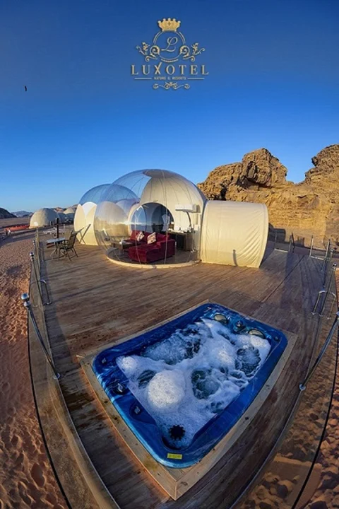 Вади-Рум: Кемпинг Wadi Rum Bubble Luxotel