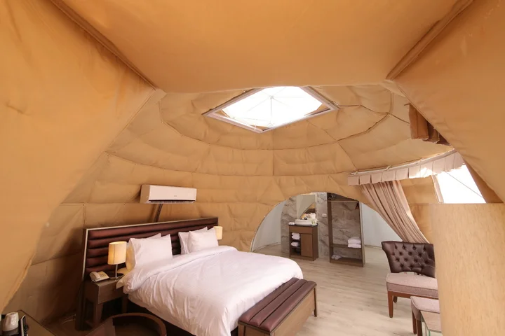 Вади-Рум: Кемпинг Wadi Rum UFO Luxotel