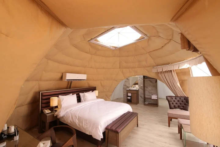 Вади-Рум: Кемпинг Wadi Rum UFO Luxotel