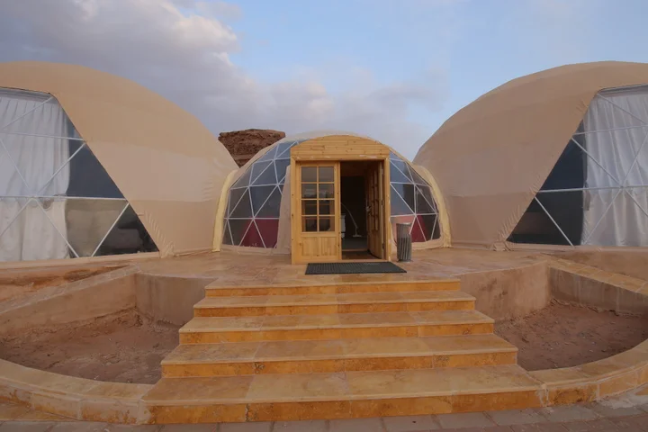 Вади-Рум: Кемпинг Wadi Rum UFO Luxotel