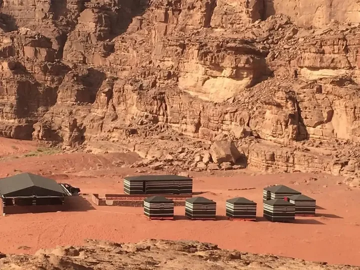 Вади-Рум: Wadi rum open view camp
