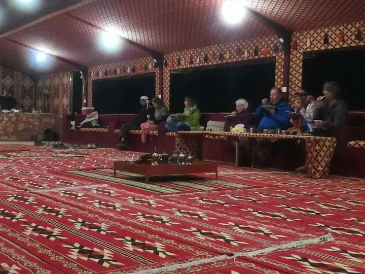 Вади-Рум: Wadi rum open view camp