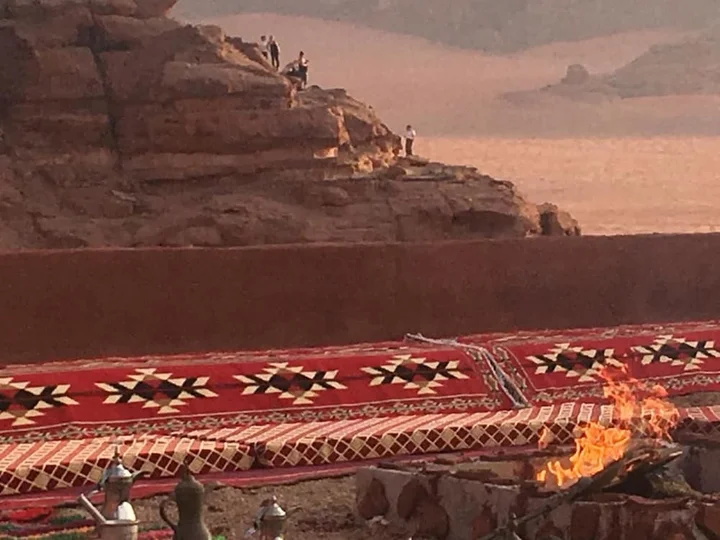 Вади-Рум: Wadi rum open view camp