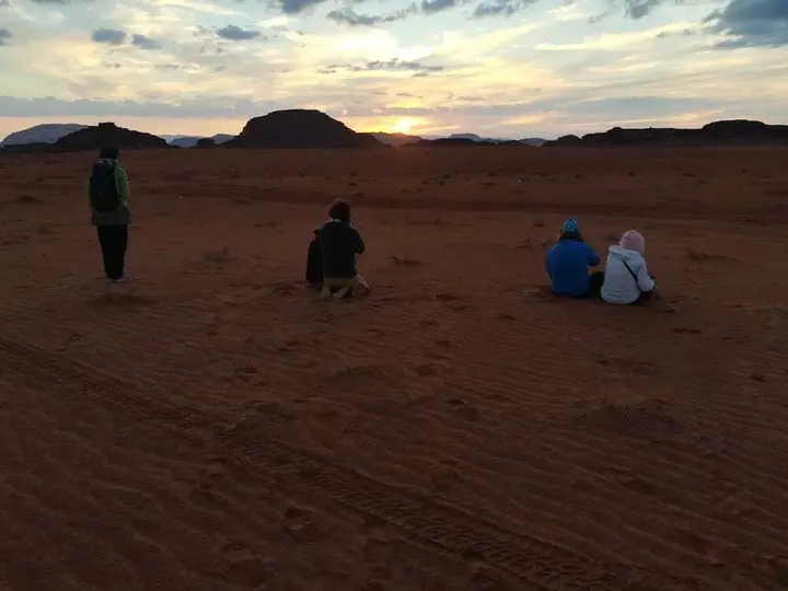 Вади-Рум: Wadi rum open view camp