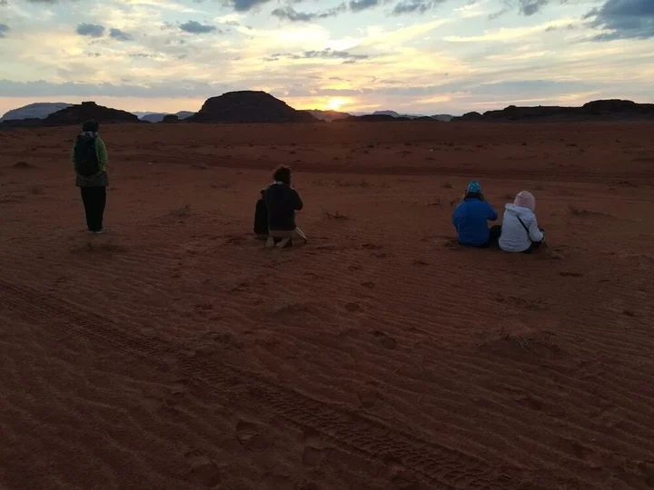 Вади-Рум: Wadi rum open view camp
