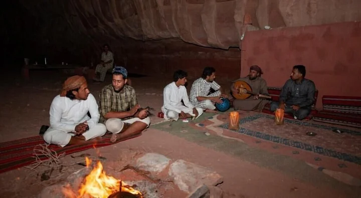 Вади-Рум: Wadi Rum Bedouins Sunset