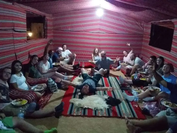 Вади-Рум: Beduin star trail camp