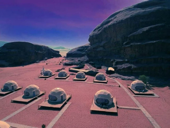 Вади-Рум: Desert planet camp