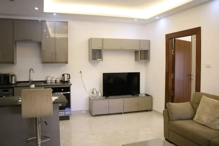 Амман: Amazing one Bedroom Apartment in Amman, Elwebdah 5