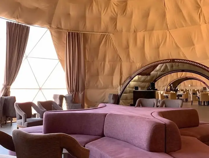 Вади-Рум: Wadi Rum UFO Luxotel - Campsite