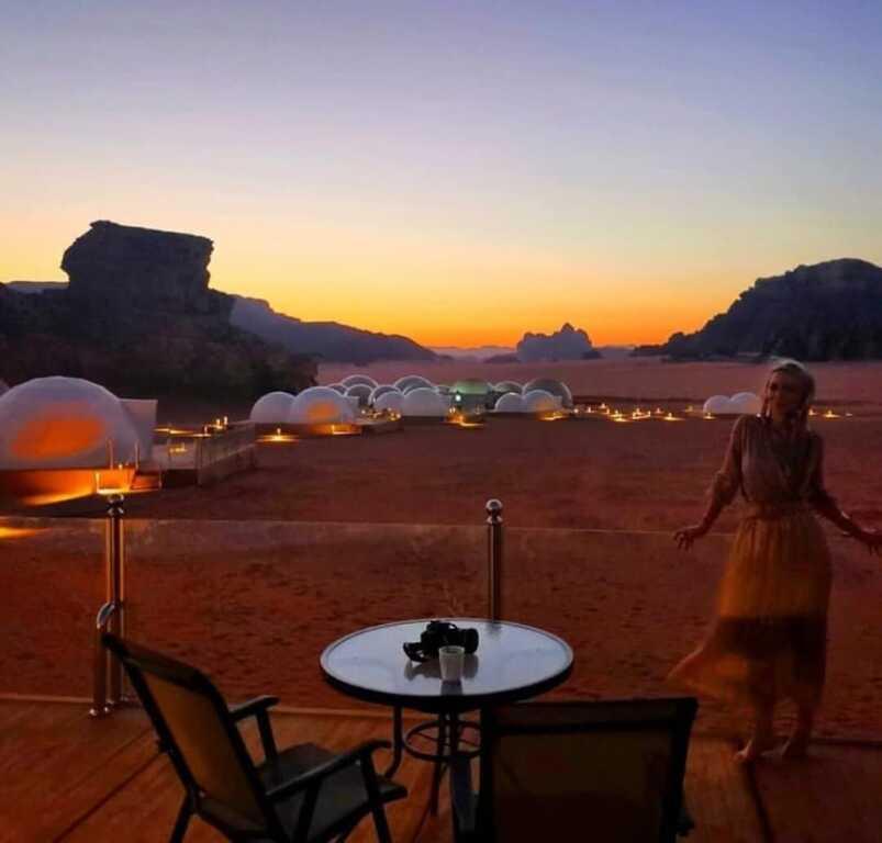 Вади-Рум: Wadi Rum UFO Luxotel - Campsite