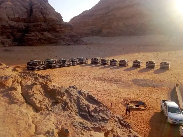 Вади-Рум: Wadi Rum castle camp