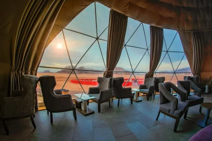 Вади-Рум: UFO Luxotel Wadi Rum