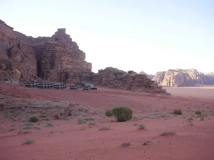 Вади-Рум: Ali Wadi Rum Moon Camp