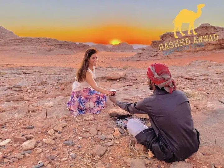 Вади-Рум: Rashed Awwad Camp With Tour