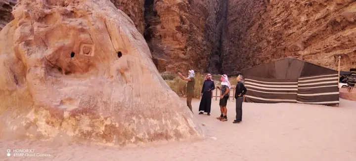 Вади-Рум: Glamping at wadi rum under the sun