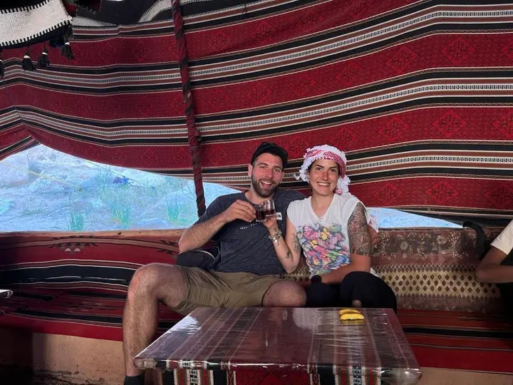 Вади-Рум: Glamping at wadi rum under the sun