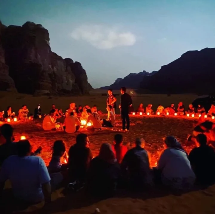 Вади-Рум: sand camp wadi rum