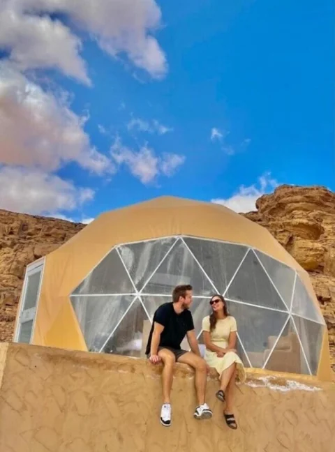Вади-Рум: sand camp wadi rum