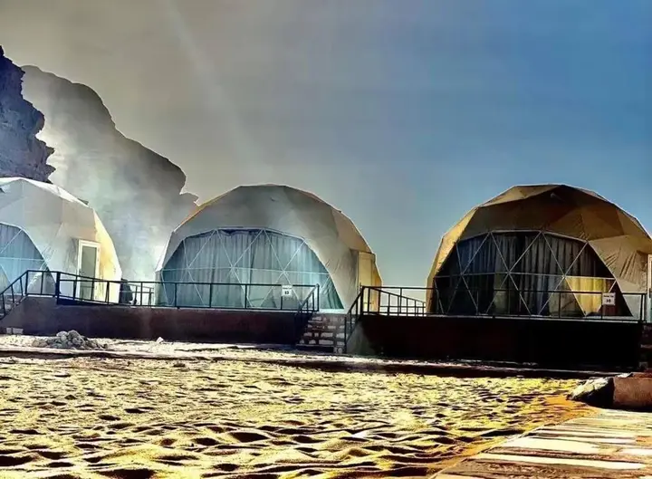 Вади-Рум: Rise Camp Wadi Rum