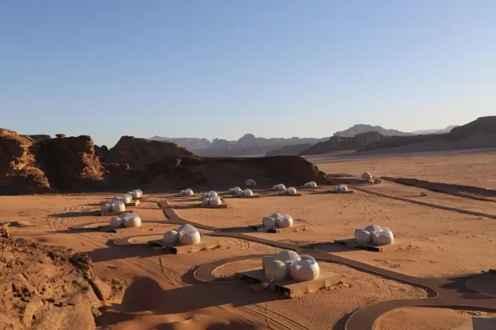 Вади-Рум: Bubble Luxotel Wadi Rum