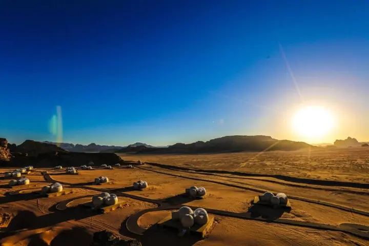 Вади-Рум: Bubble Luxotel Wadi Rum