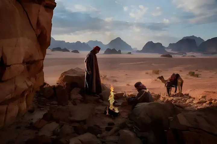 Вади-Рум: Moon life in Wadi Rum