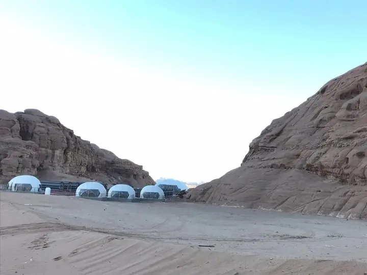 Вади-Рум: Oryx camp