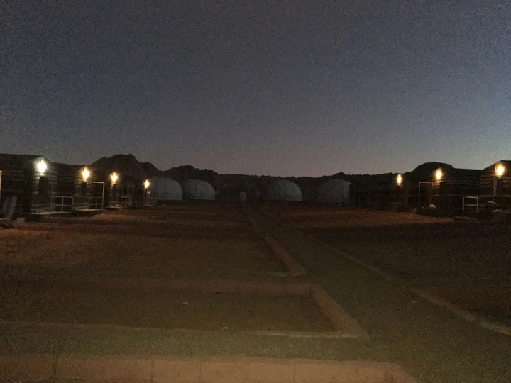 Вади-Рум: Oryx camp